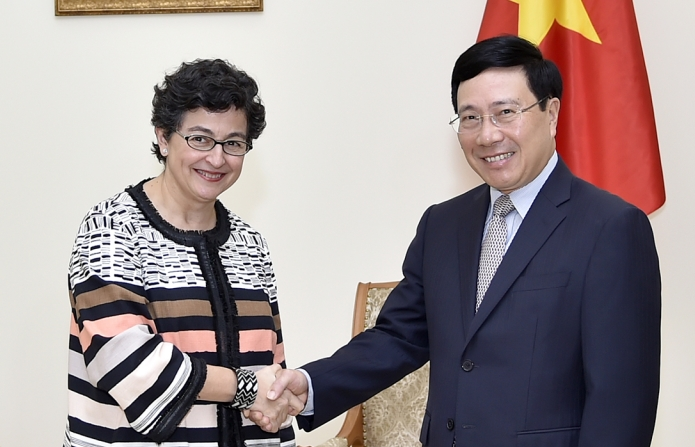 Phó Thủ tướng Phạm Bình Minh tiếp Giám đốc Điều hành ITC