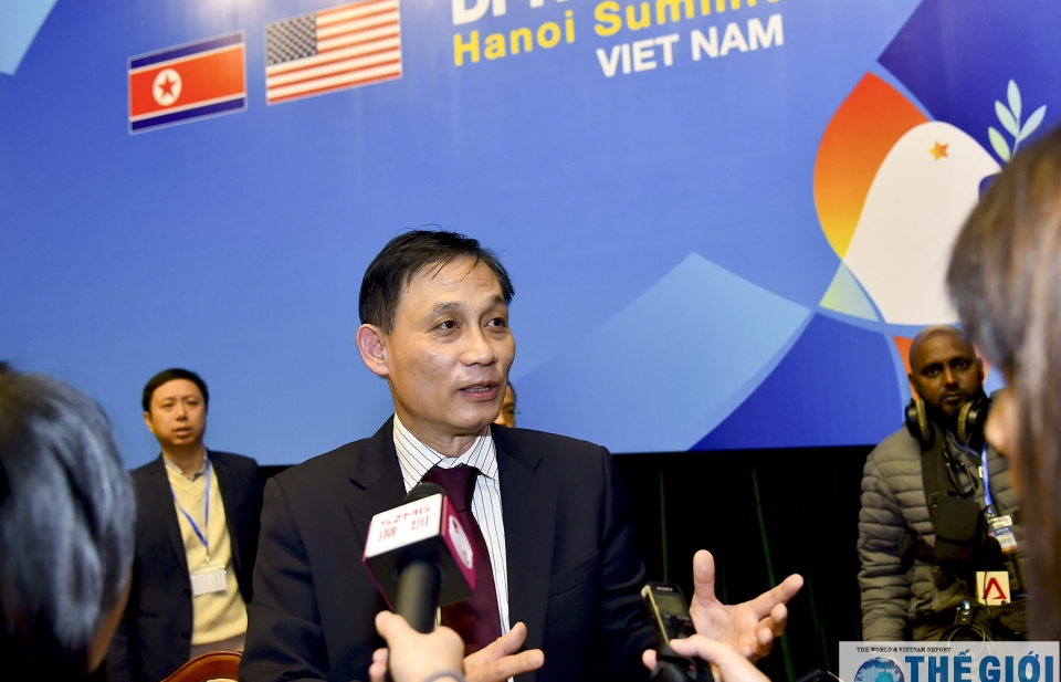 Thứ trưởng Lê Hoài Trung: Việt Nam nỗ lực để Hội nghị Thượng đỉnh Mỹ - Triều lần 2 thành công