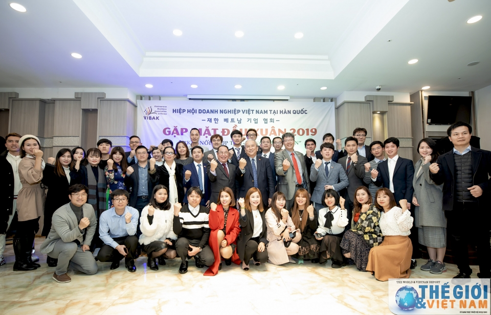 Gặp gỡ đầu Xuân 2019 của Hiệp hội Doanh nghiệp Việt Nam tại Hàn Quốc