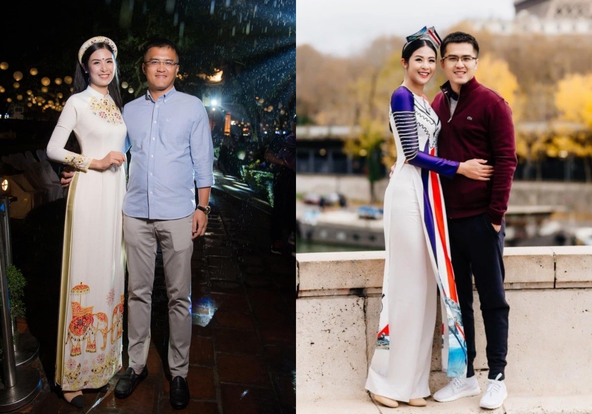 Thời trang sành điệu của Hoa hậu Ngọc Hân và chồng sắp cưới Phạm Phú Đạt