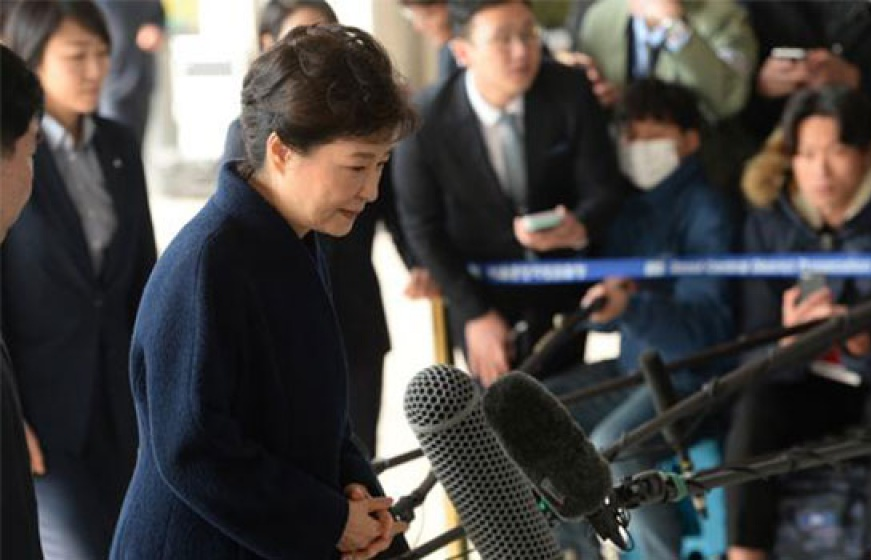 Kết thúc thẩm vấn cựu Tổng thống Hàn Quốc Park Geun-hye