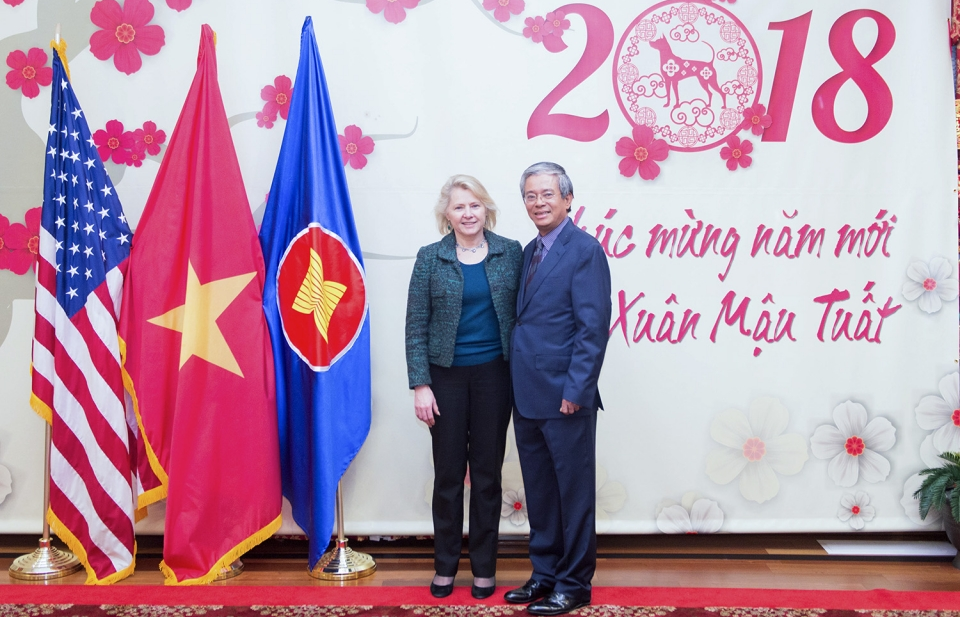 Đại sứ quán Việt Nam tại Hoa Kỳ chiêu đãi dịp đầu Năm mới
