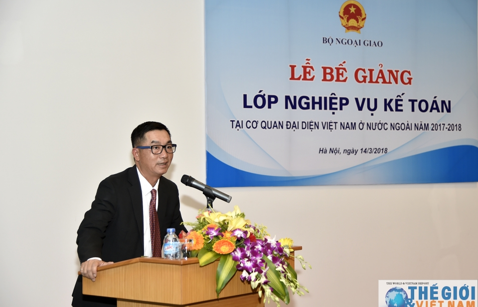 Bế giảng Lớp nghiệp vụ kế toán tại các cơ quan đại diện Việt Nam ở nước ngoài năm 2017