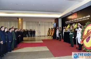 Lễ truy điệu nguyên Thủ tướng Phan Văn Khải tại Hà Nội