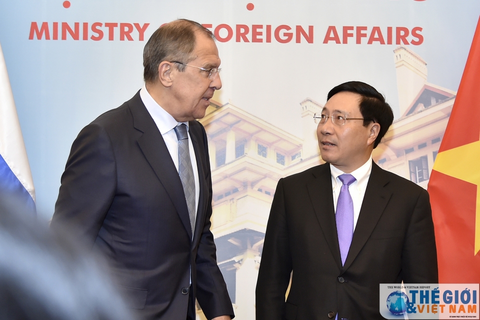 pho thu tuong pham binh minh tiep bo truong ngoai giao nga sergey lavrov