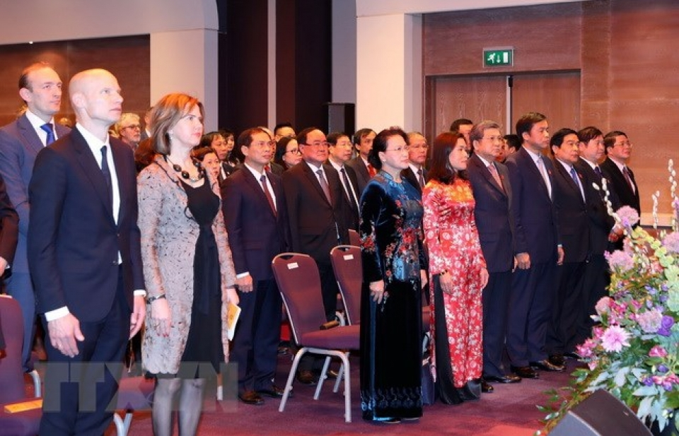 Kỷ niệm 45 năm quan hệ ngoại giao Việt Nam - Hà Lan tại The Hague