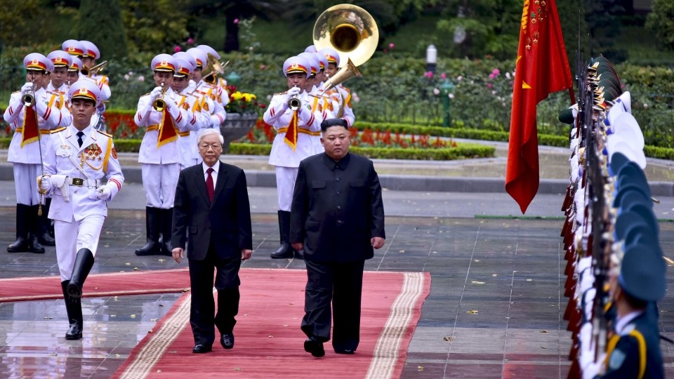 Chủ tịch Kim Jong-un thăm hữu nghị chính thức Việt Nam