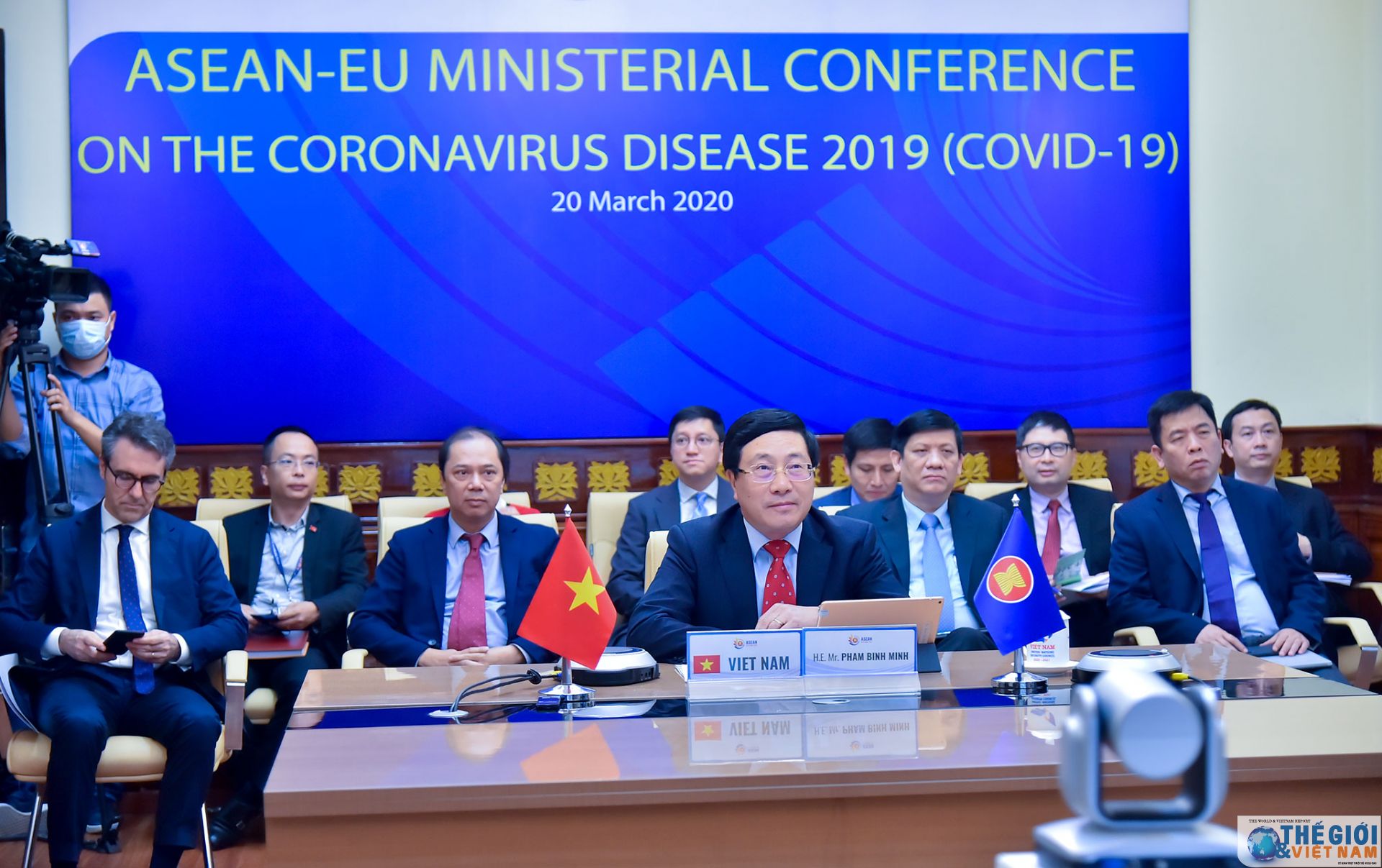 ASEAN-EU phối hợp hành động cùng vượt qua đại dịch Covid-19