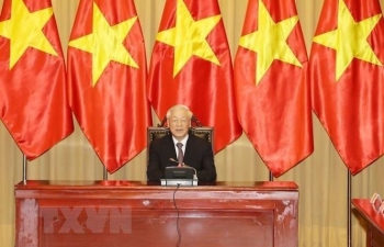 Tổng Bí thư, Chủ tịch nước Nguyễn Phú Trọng kêu gọi chung sức, đồng lòng chiến thắng đại dịch Covid-19