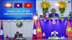 Thủ tướng Việt Nam - Lào - Campuchia hội đàm trực tuyến, nhất trí thúc đẩy hợp tác