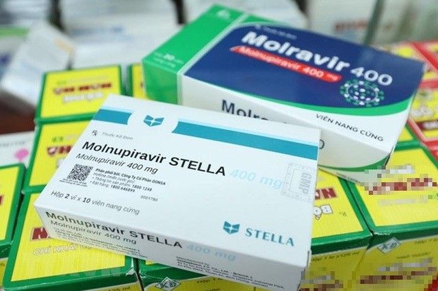 Thuốc Molnupiravir điều trị Covid-19 do Việt Nam sản xuất. (Nguồn: SKĐS)