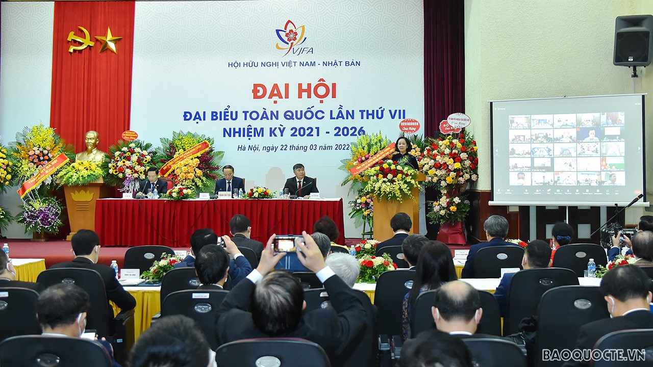 Hội Hữu nghị Việt Nam-Nhật Bản tổ chức thành công Đại hội VII nhiệm kỳ 2021-2026