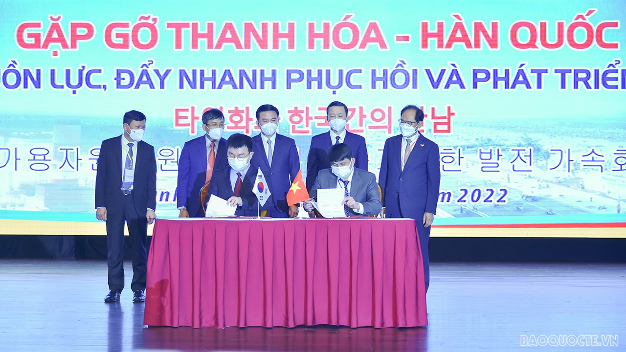 Gặp gỡ Hàn Quốc 2022: Thanh Hóa mong muốn thu hút đầu tư từ Xứ sở kim chi