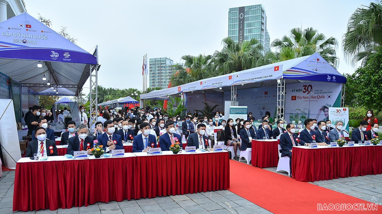 Sự kiện nhằm kết nối giữa Đoàn công tác Đại sứ quán, cơ quan, tổ chức, doanh nghiệp Hàn Quốc với các tỉnh, thành phố của Việt Nam tham dự hội nghị. 
