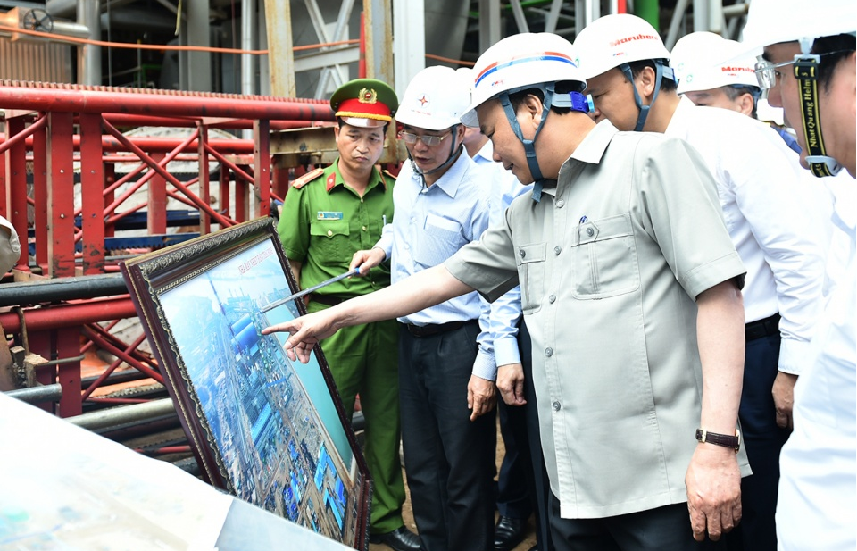 Thủ tướng thị sát các dự án trọng điểm tại Thái Bình