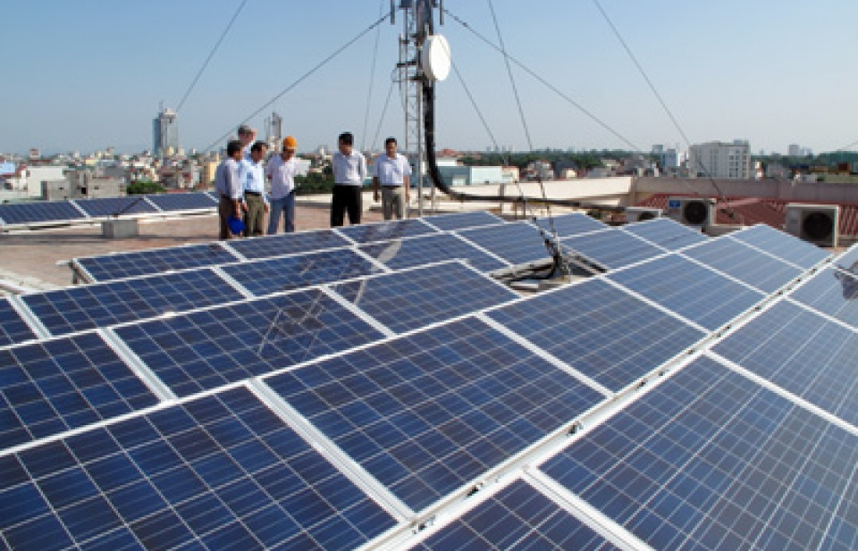 Khuyến khích phát triển dự án điện mặt trời