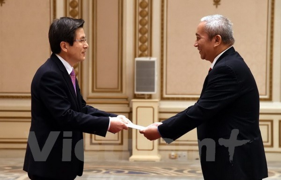Quyền Tổng thống Hàn Quốc đánh giá cao quan hệ hợp tác với Việt Nam