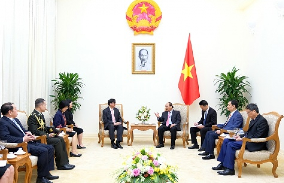 Thủ tướng Nguyễn Xuân Phúc tiếp Đại sứ Thái Lan chào từ biệt