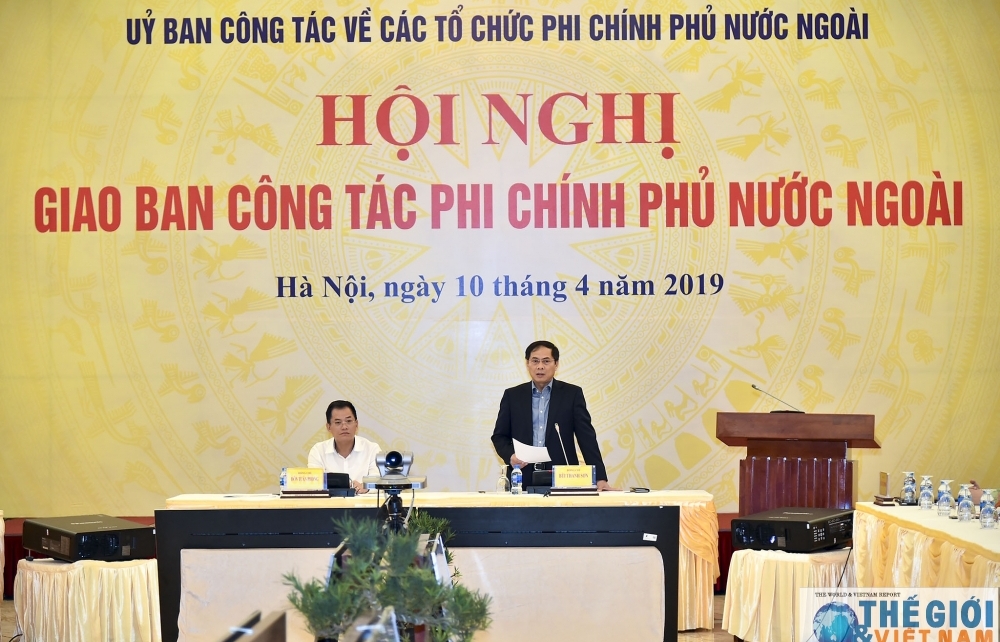 Giao ban trực tuyến toàn quốc công tác phi chính phủ nước ngoài