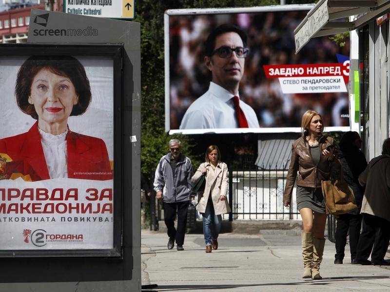 Lần đầu tiên bầu cử tổng thống tại CH Bắc Macedonia