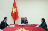 Covid-19: Thủ tướng Nguyễn Xuân Phúc điện đàm với Tổng thống Hàn Quốc Moon Jae-in