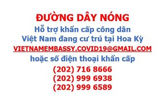 Đại sứ quán Việt Nam tại Mỹ đặt việc hỗ trợ, giúp đỡ lưu học sinh Việt Nam làm ưu tiên cao nhất