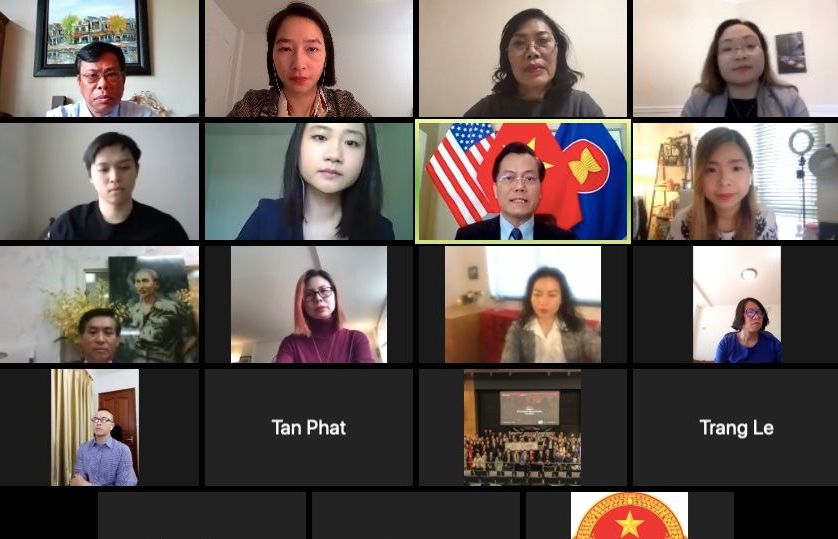 Giao lưu trực tuyến về bảo hộ công dân Việt Nam trong đại dịch Covid-19 tại Mỹ
