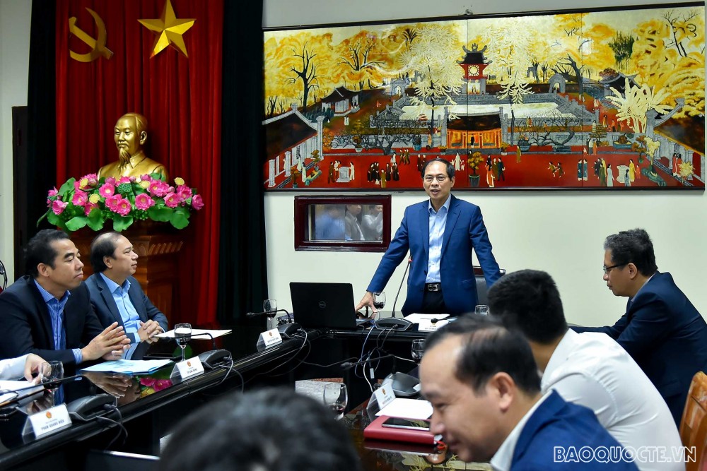 Bộ trưởng Bùi Thanh Sơn: Viết tiếp những trang sử vàng của ngành ngoại giao