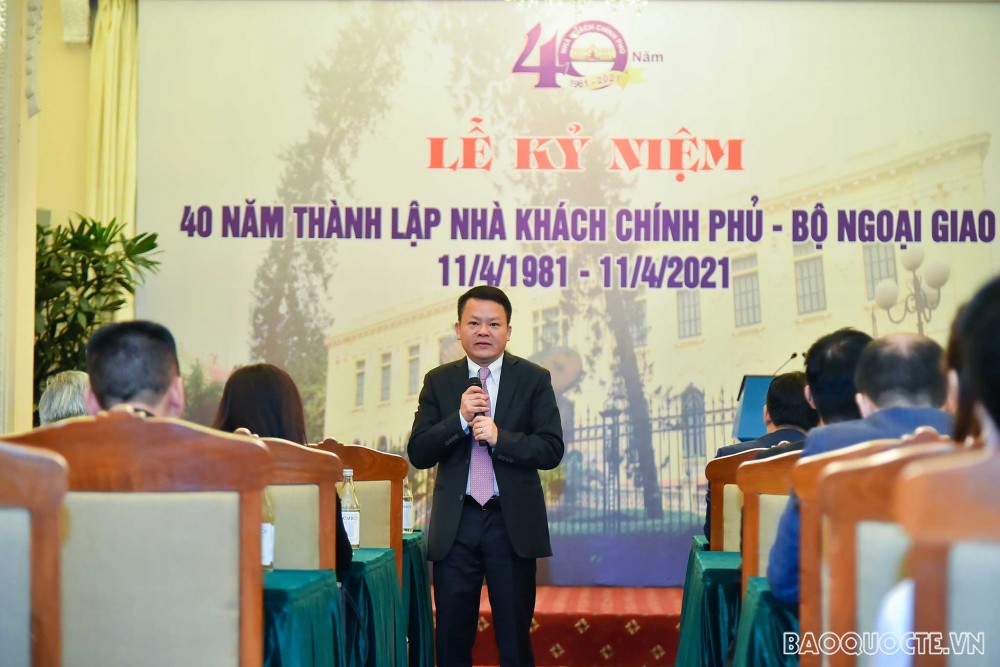 ông Nguyễn Thanh Sơn, Quyền Giám đốc Nhà khách Chính phủ 