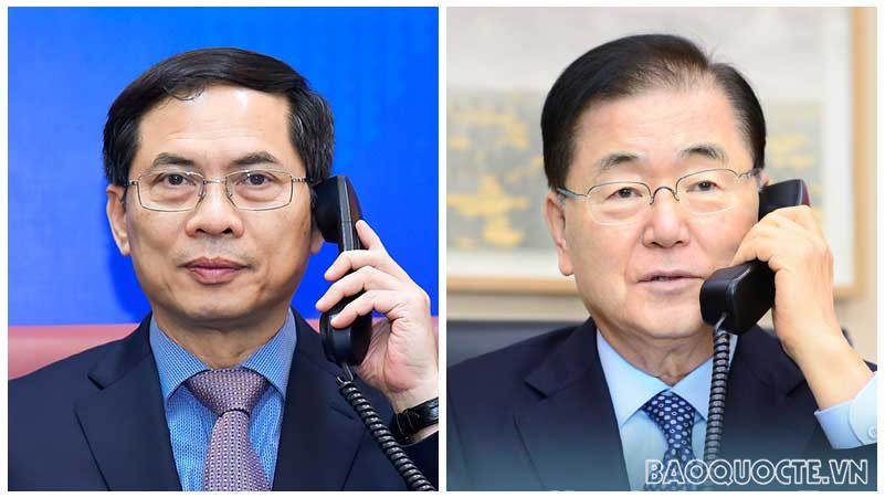 Bộ trưởng Ngoại giao Việt Nam-Hàn Quốc: Thúc đẩy mục tiêu 100 tỷ USD kim ngạch thương mại theo hướng cân bằng hơn