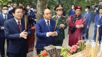 Lễ dâng hương Giỗ Tổ Hùng Vương tại Điện Kính Thiên