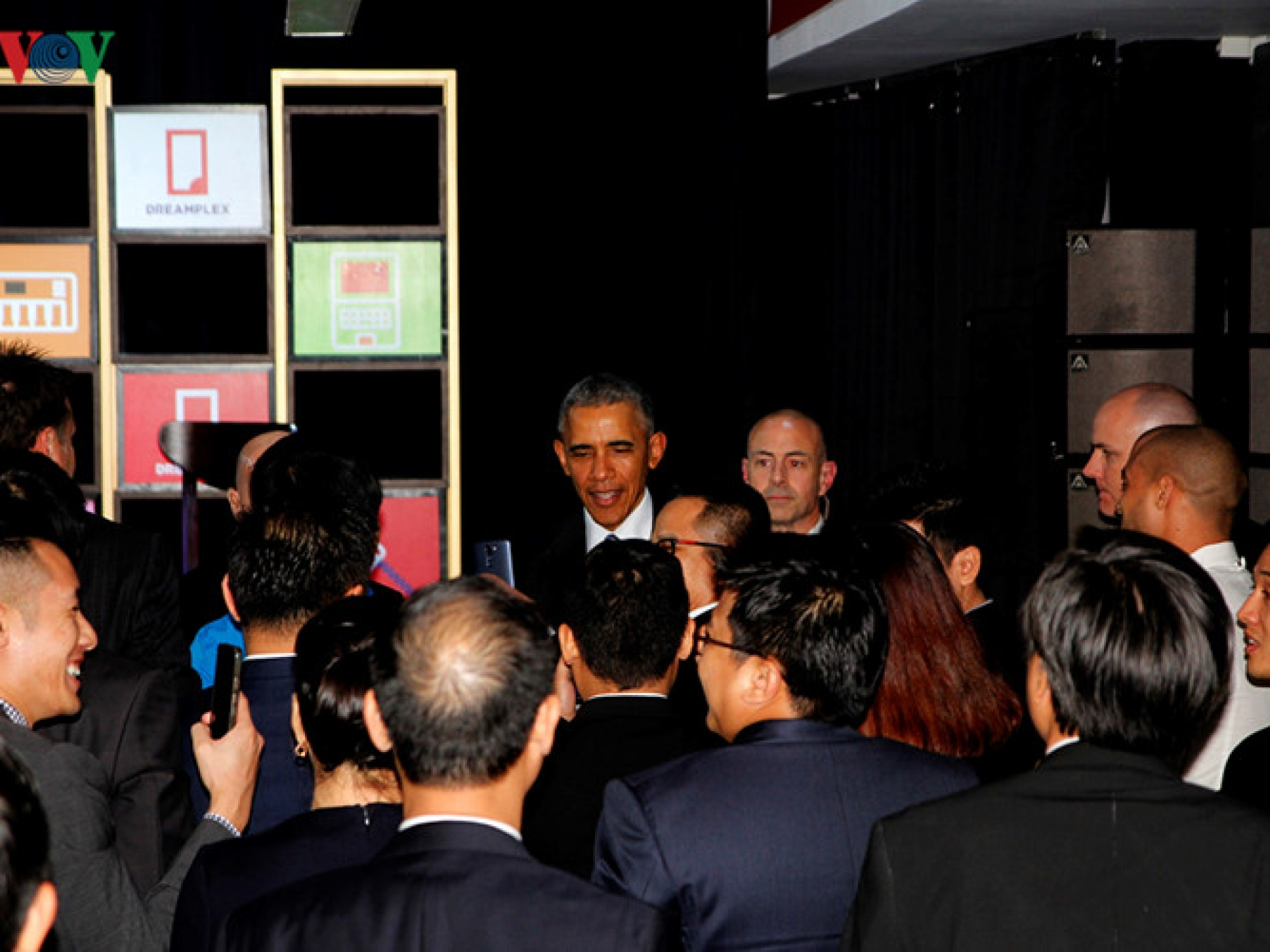 Ảnh: Tổng thống Obama gặp gỡ cộng đồng doanh nghiệp Việt Nam