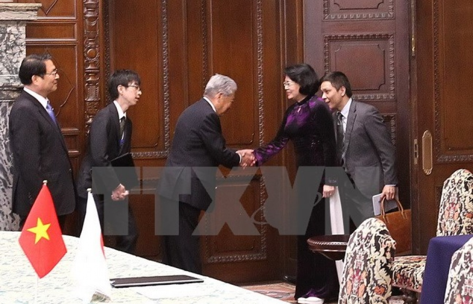 Chủ tịch Thượng viện Nhật ủng hộ Chính phủ hỗ trợ ODA cho Việt Nam