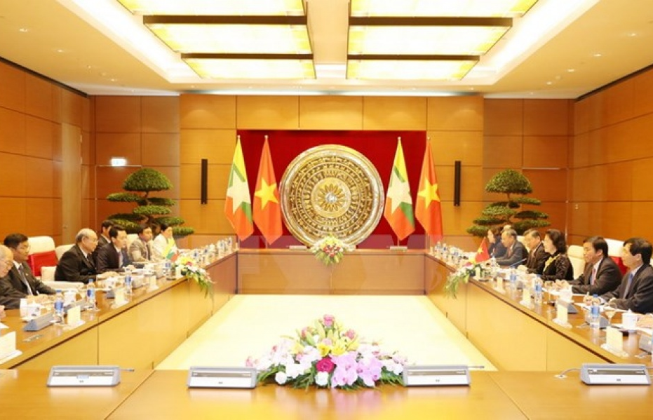 Thúc đẩy quan hệ hợp tác giữa hai Quốc hội Việt Nam và Myanmar