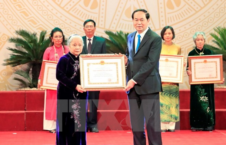 Trao tặng giải thưởng Hồ Chí Minh về văn học, nghệ thuật