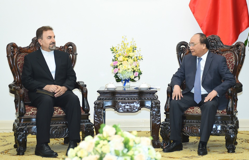 Thủ tướng Nguyễn Xuân Phúc tiếp Đại sứ Iran Saleh Adibi