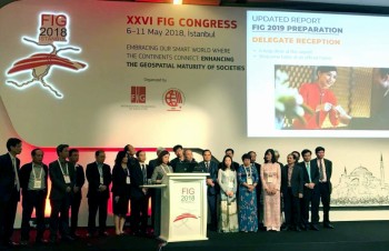 Việt Nam tham dự Đại hội Chuyên gia bản đồ địa chính quốc tế 2018