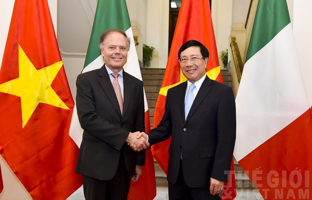 Việt Nam - Italy: Hợp tác kinh tế tiếp tục là ưu tiên trong hợp tác song phương