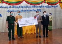 Đại sứ quán và cộng đồng người Việt tại Myanmar ủng hộ Vùng Yangon chống dịch Covid-19