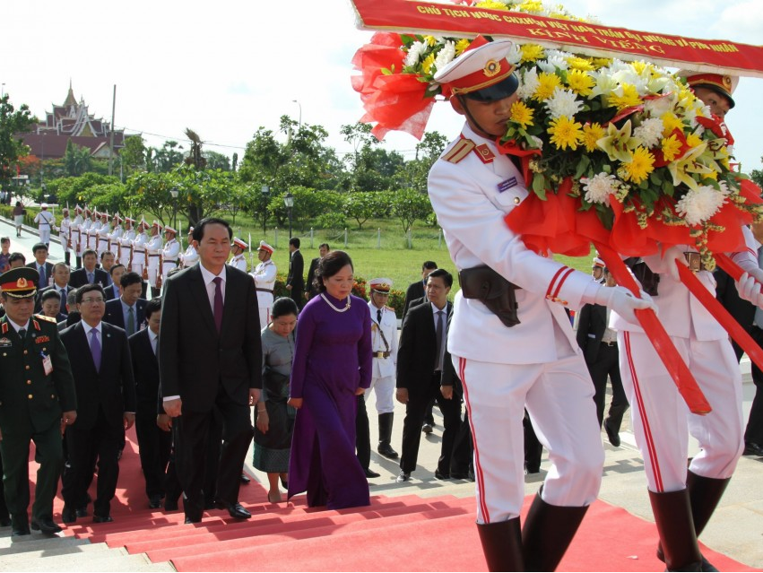 Hoạt động của Chủ tịch nước ngày 13/6 tại Lào