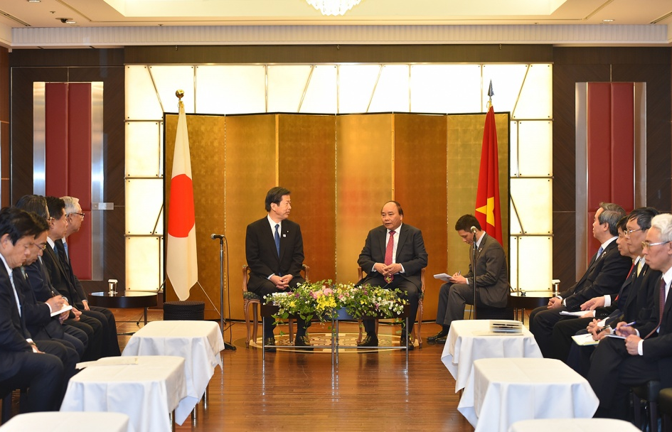 Thủ tướng tiếp lãnh đạo một số đảng, tổ chức của Nhật Bản