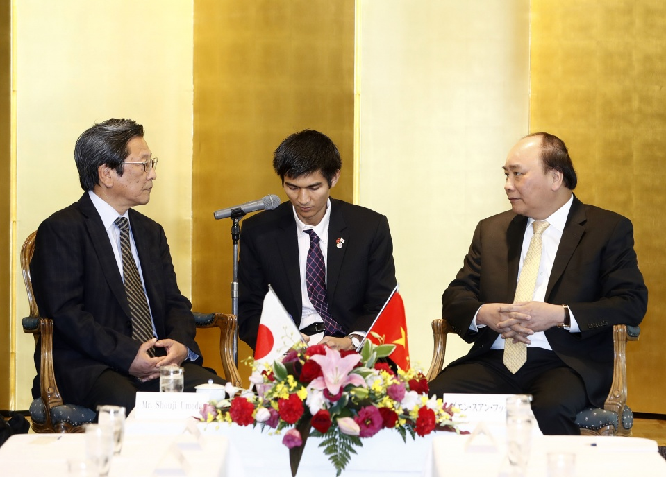 Thủ tướng tiếp lãnh đạo các Hội hữu nghị vùng Kansai, Nhật Bản
