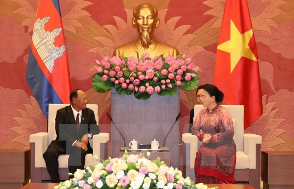 Tăng cường hơn nữa quan hệ hợp tác toàn diện Việt Nam - Campuchia