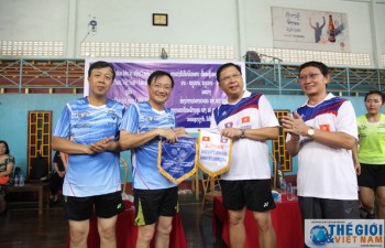 Giao lưu thể thao hữu nghị Việt - Lào
