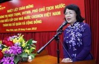 pho chu tich nuoc ket thuc tot dep chuyen tham du dien dan phu nu a au