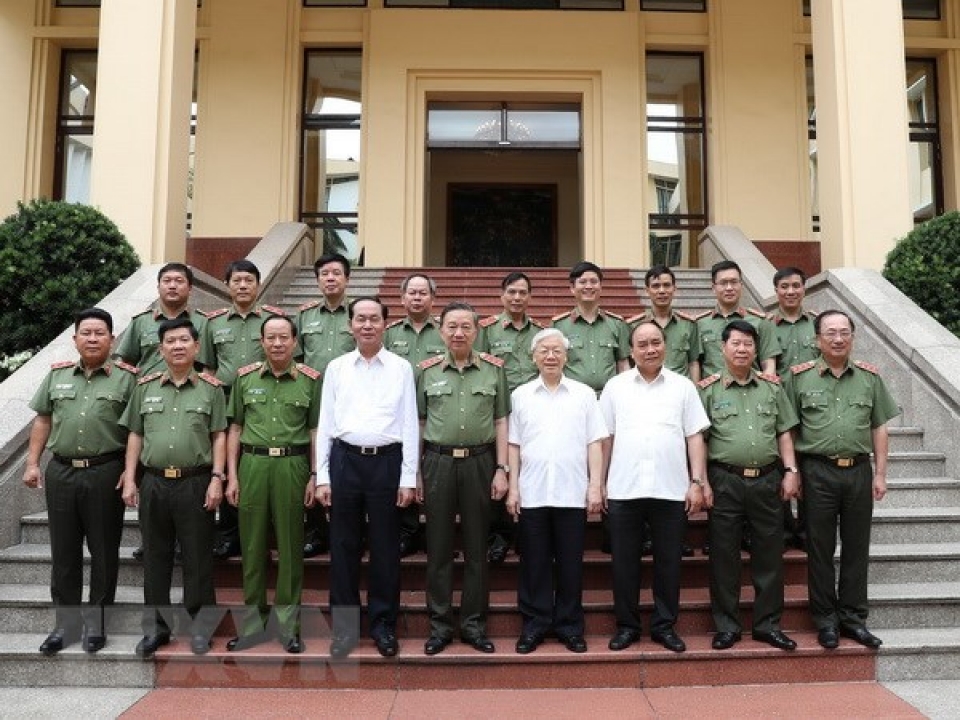 hoi nghi ban thuong vu dang uy cong an trung uong