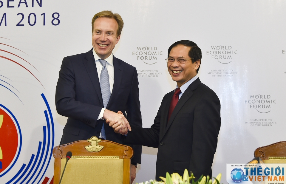 Trọng tâm WEF ASEAN 2018 là về Cách mạng công nghiệp 4.0