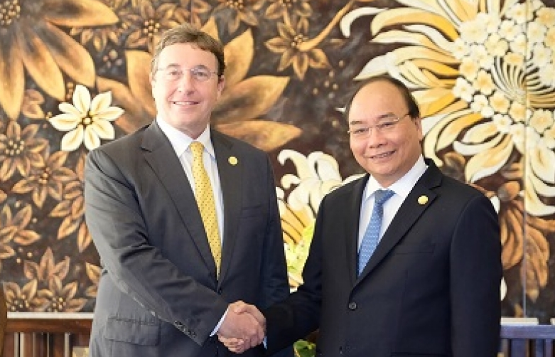 Thủ tướng tiếp lãnh đạo các tổ chức quốc tế tại Đà Nẵng