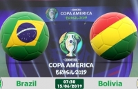 copa america 2019 ha guc bolivia venezuela theo chan brazil vao tu ket