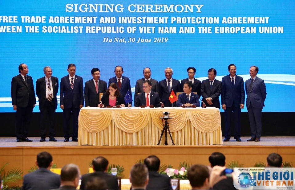 Việt Nam - EU: Hoàn tất ký kết Hiệp định EVFTA và IPA